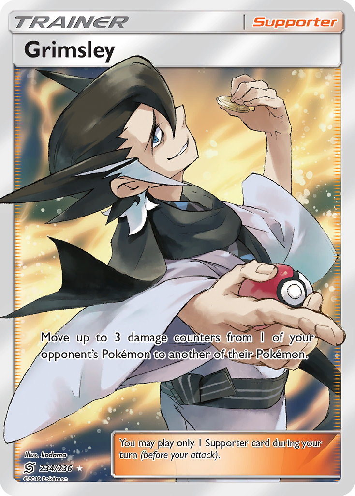Grimsley (234/236) [Sun & Moon: Unified Minds] | Gear Gaming Bentonville