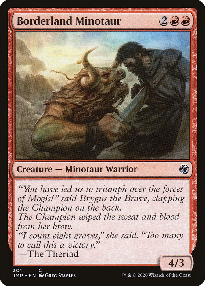Borderland Minotaur [Jumpstart] | Gear Gaming Bentonville