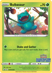 Bulbasaur (SWSH303) (Illustration Contest 2022) [Sword & Shield: Black Star Promos] | Gear Gaming Bentonville