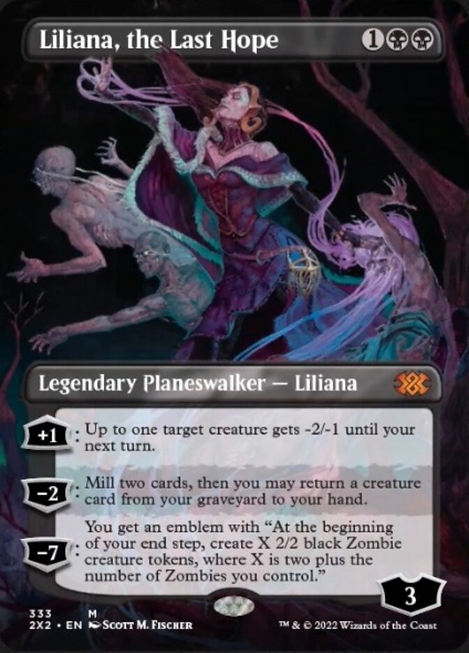 Liliana, the Last Hope (Borderless) [Double Masters 2022] | Gear Gaming Bentonville