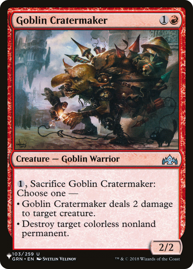 Goblin Cratermaker [The List Reprints] | Gear Gaming Bentonville