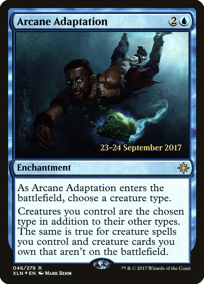 Arcane Adaptation [Ixalan Prerelease Promos] | Gear Gaming Bentonville