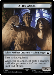 Alien Angel // Cyberman Double-Sided Token [Doctor Who Tokens] | Gear Gaming Bentonville