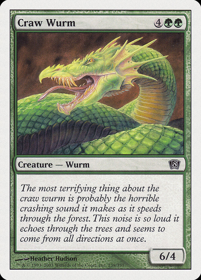 Craw Wurm [Eighth Edition] | Gear Gaming Bentonville
