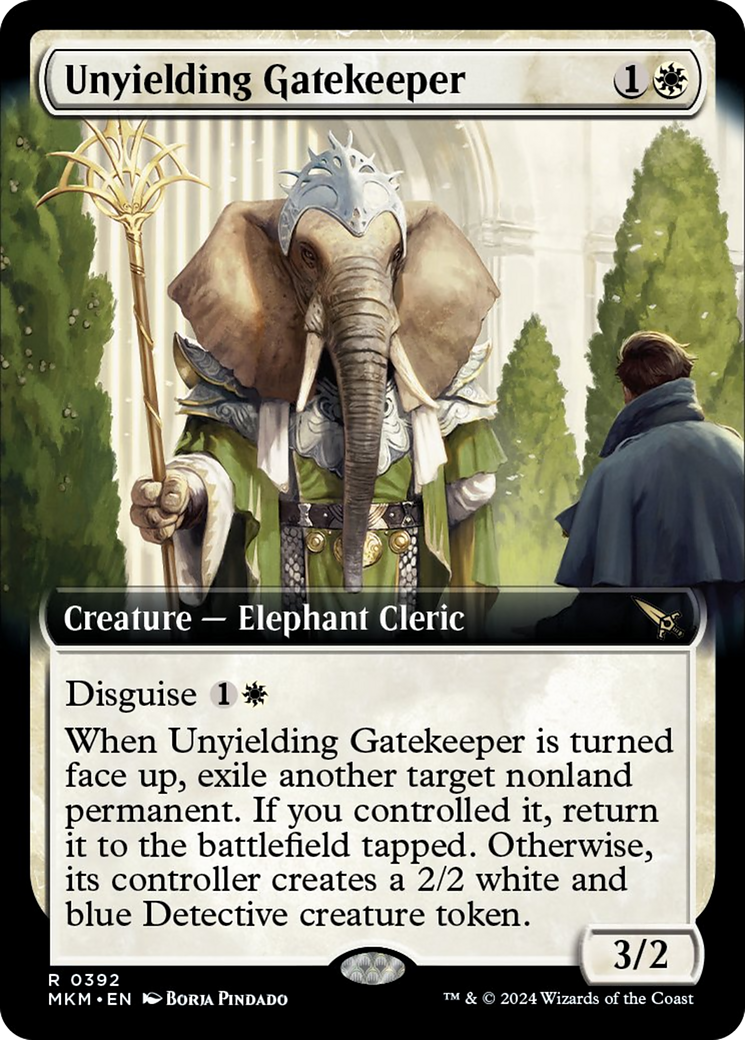 Unyielding Gatekeeper (Extended Art) [Murders at Karlov Manor] | Gear Gaming Bentonville