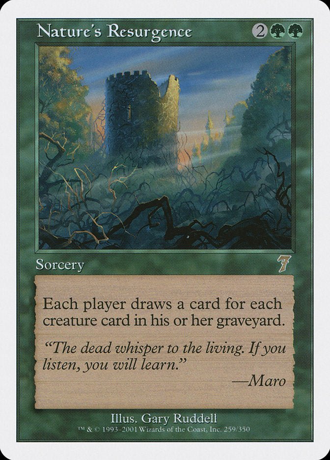 Nature's Resurgence [Seventh Edition] | Gear Gaming Bentonville