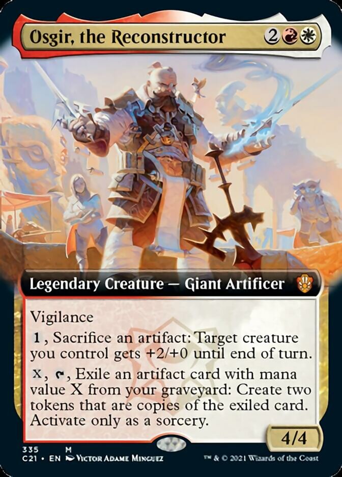 Osgir, the Reconstructor (Extended Art) [Commander 2021] | Gear Gaming Bentonville