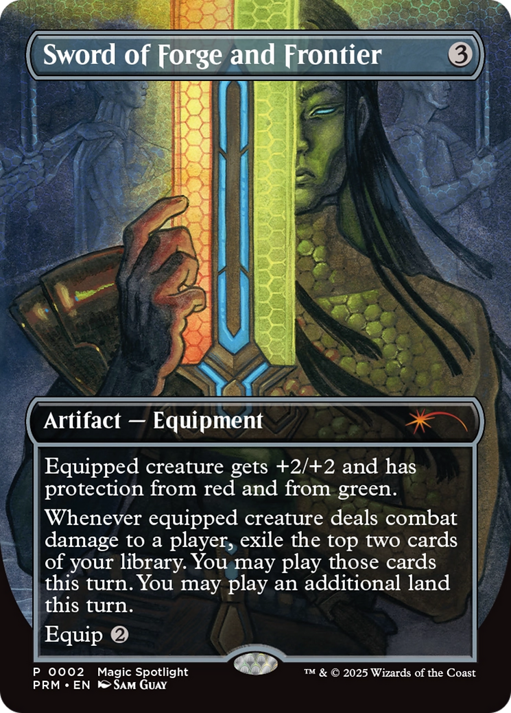 Sword of Forge and Frontier (Borderless) [Wizards Play Network 2025] | Gear Gaming Bentonville