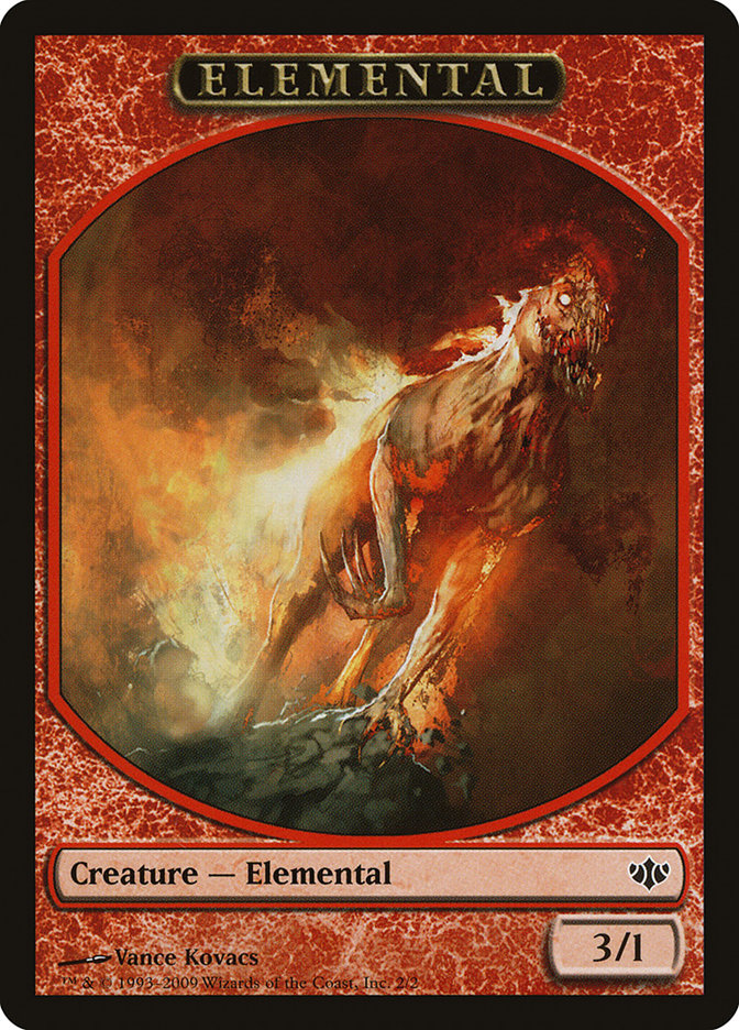 Elemental Token [Conflux Tokens] | Gear Gaming Bentonville