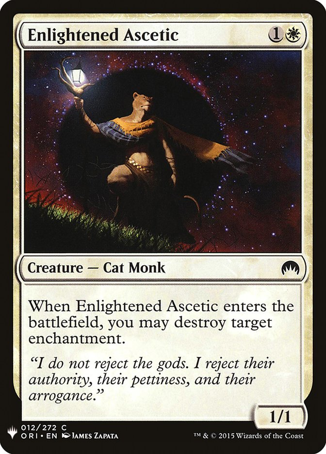 Enlightened Ascetic [Mystery Booster] | Gear Gaming Bentonville