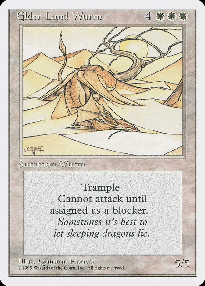 Elder Land Wurm [Fourth Edition] | Gear Gaming Bentonville