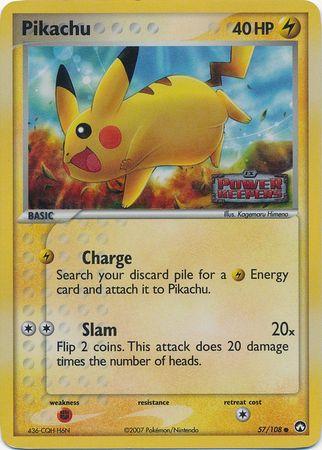 Pikachu (57/108) (Stamped) [EX: Power Keepers] | Gear Gaming Bentonville