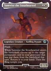 Samwise the Stouthearted (Borderless Alternate Art) [The Lord of the Rings: Tales of Middle-Earth] | Gear Gaming Bentonville