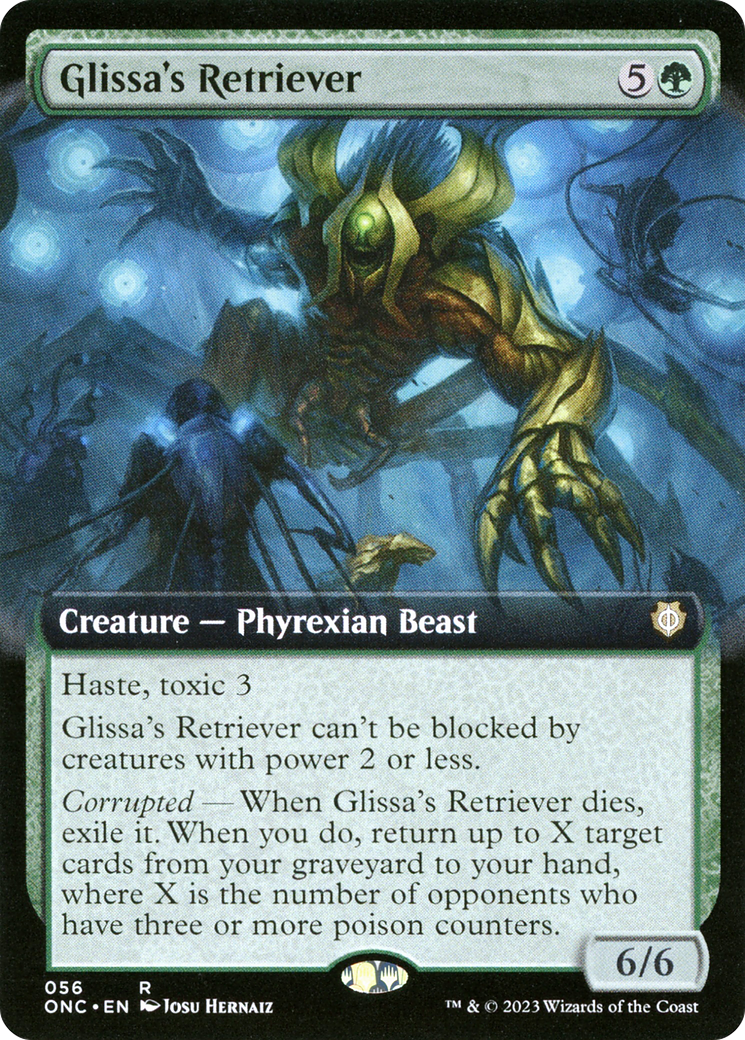 Glissa's Retriever (Extended Art) [Phyrexia: All Will Be One Commander] | Gear Gaming Bentonville