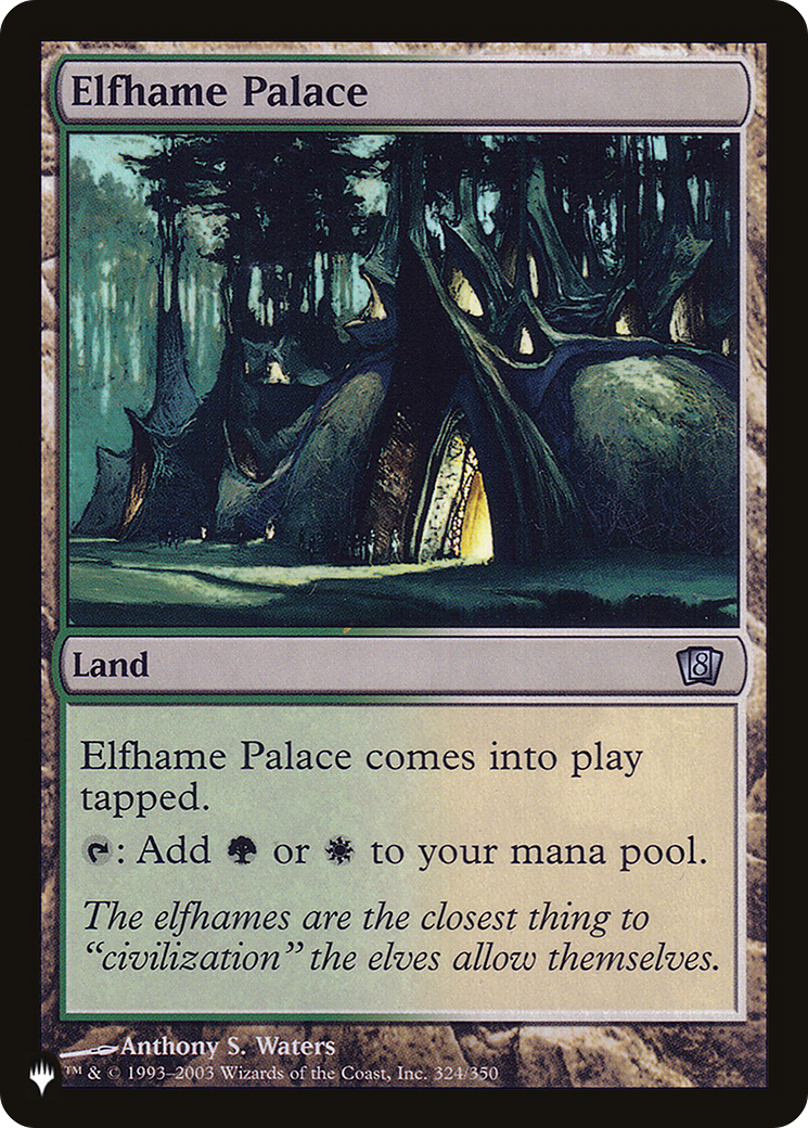 Elfhame Palace [The List Reprints] | Gear Gaming Bentonville