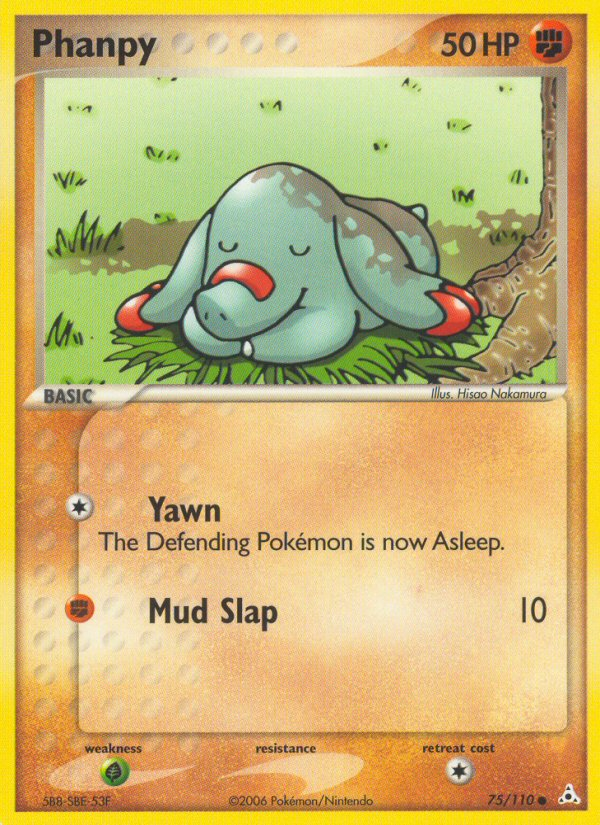 Phanpy (75/110) [EX: Holon Phantoms] | Gear Gaming Bentonville