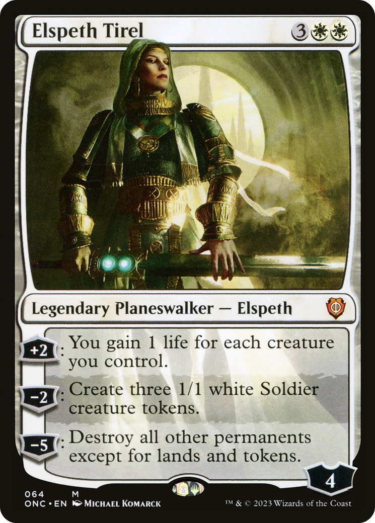 Elspeth Tirel [Phyrexia: All Will Be One Commander] | Gear Gaming Bentonville