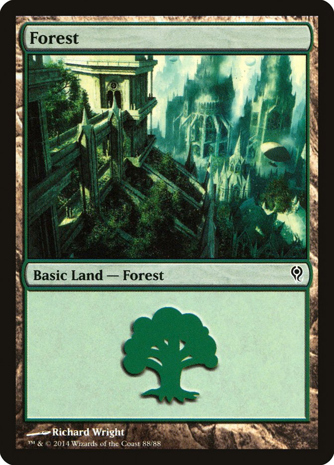 Forest (88) [Duel Decks: Jace vs. Vraska] | Gear Gaming Bentonville