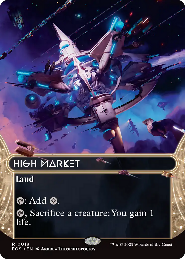 High Market (0018) (Borderless) [Edge of Eternities: Stellar Sights] | Gear Gaming Bentonville