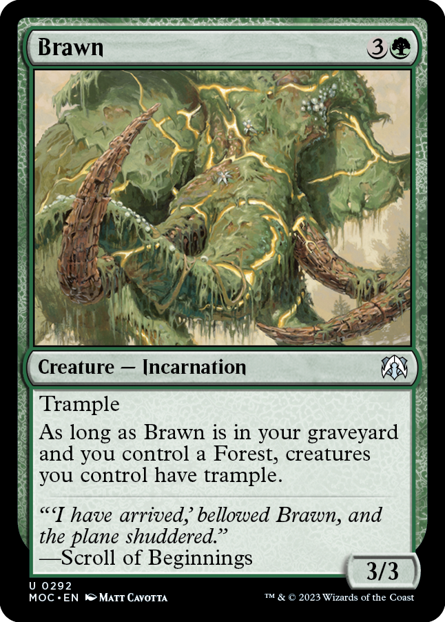 Brawn [March of the Machine Commander] | Gear Gaming Bentonville