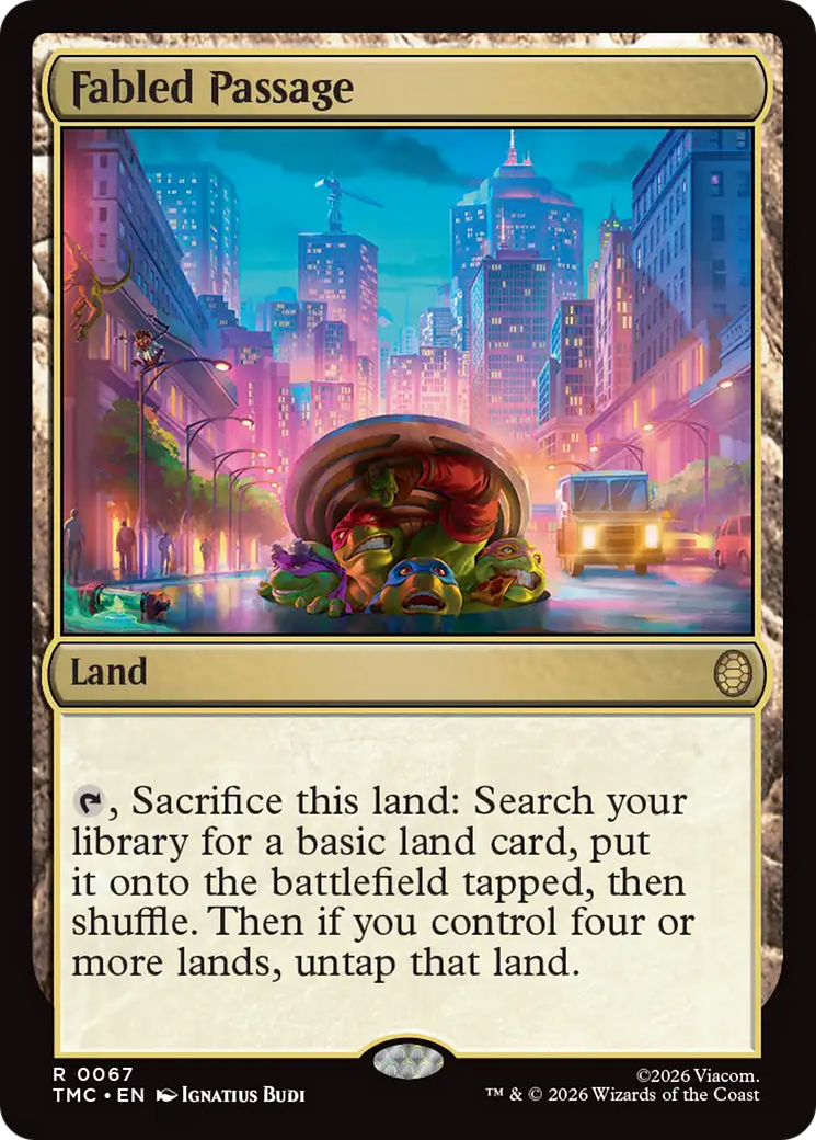 Fabled Passage [Teenage Mutant Ninja Turtles Commander] | Gear Gaming Bentonville