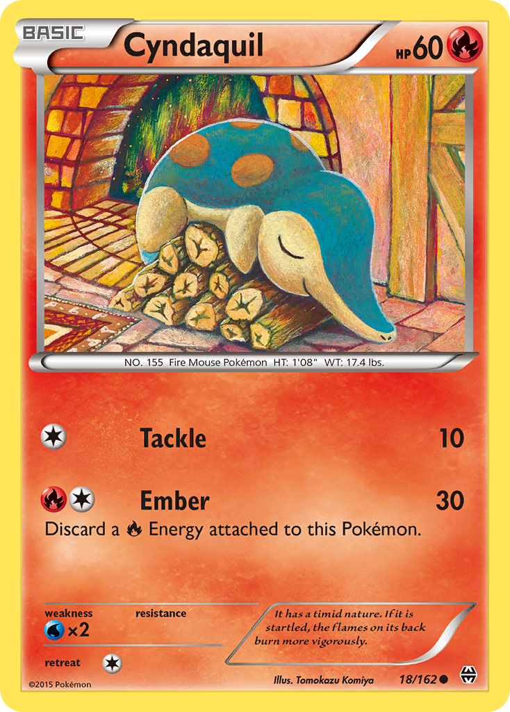 Cyndaquil (18/162) [XY: BREAKthrough] | Gear Gaming Bentonville