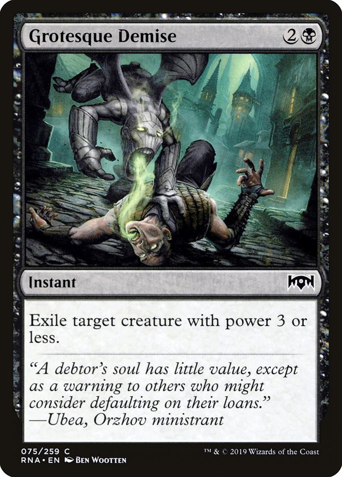 Grotesque Demise [Ravnica Allegiance] | Gear Gaming Bentonville