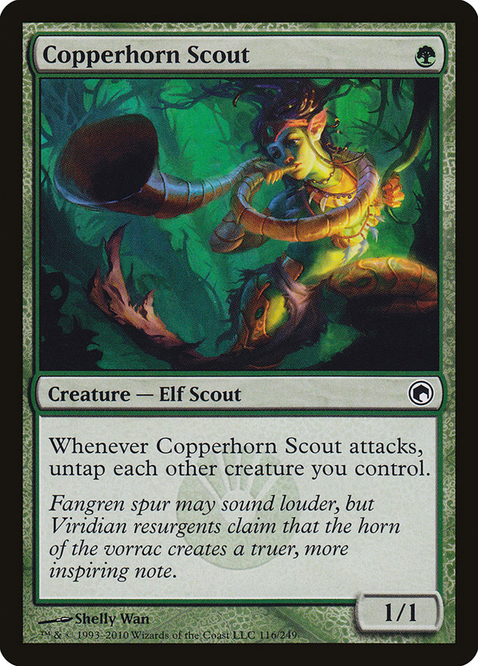 Copperhorn Scout [Scars of Mirrodin] | Gear Gaming Bentonville