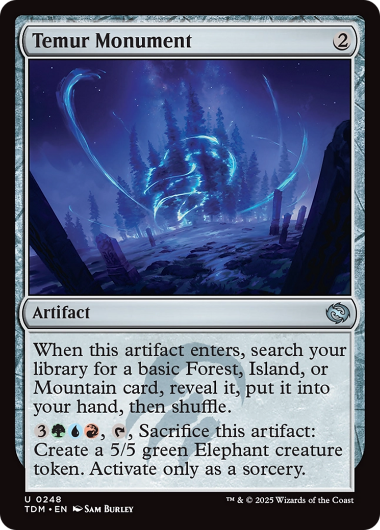 Temur Monument [Tarkir: Dragonstorm] | Gear Gaming Bentonville