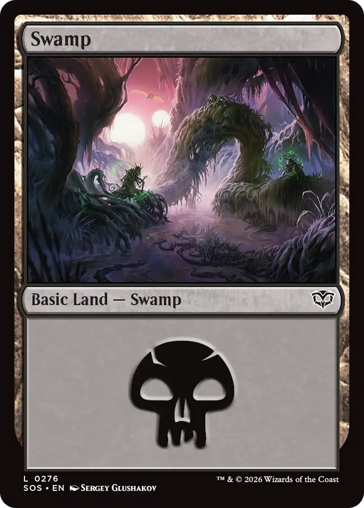 Swamp (0276) [Secrets of Strixhaven] | Gear Gaming Bentonville