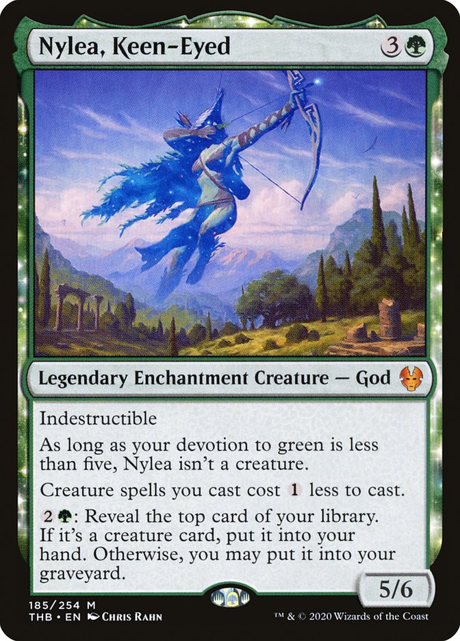 Nylea, Keen-Eyed [Theros Beyond Death] | Gear Gaming Bentonville