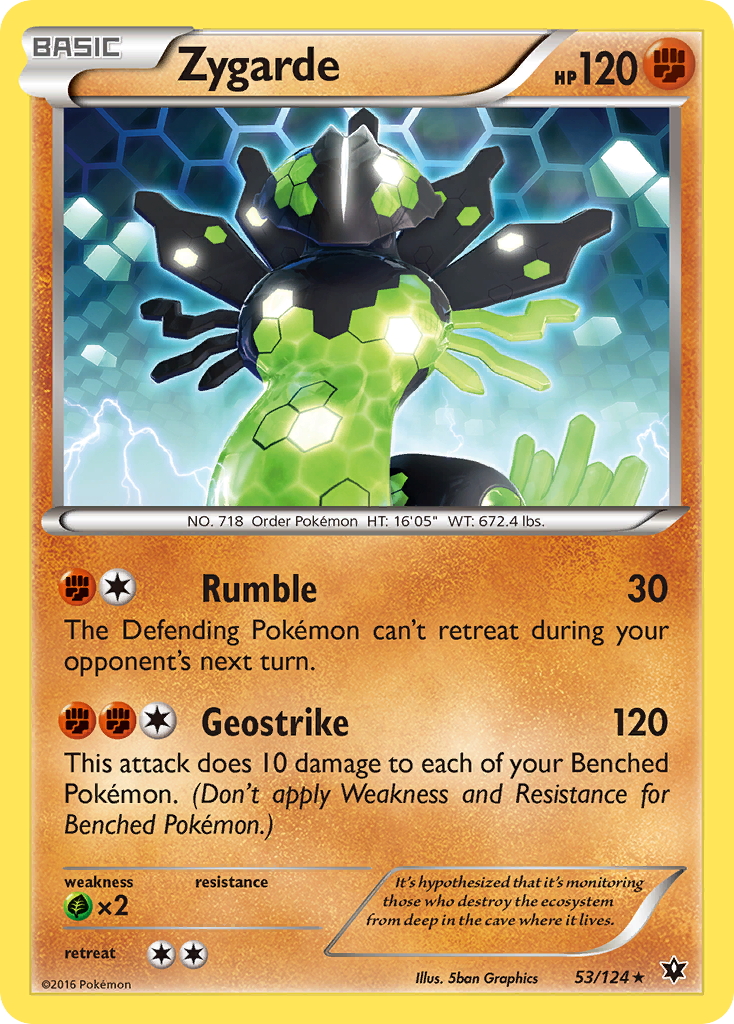 Zygarde (53/124) [XY: Fates Collide] | Gear Gaming Bentonville