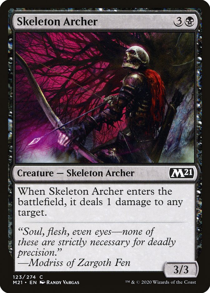 Skeleton Archer [Core Set 2021] | Gear Gaming Bentonville