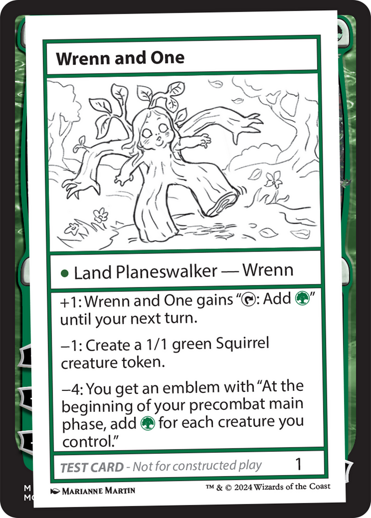 Wrenn and One [Mystery Booster 2 Playtest Cards] | Gear Gaming Bentonville