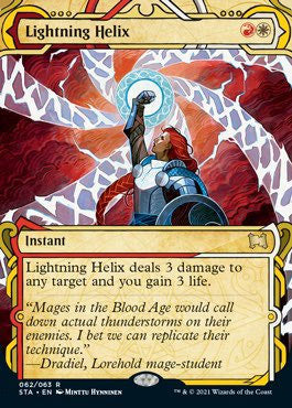 Lightning Helix (Foil Etched) [Strixhaven: School of Mages Mystical Archive] | Gear Gaming Bentonville