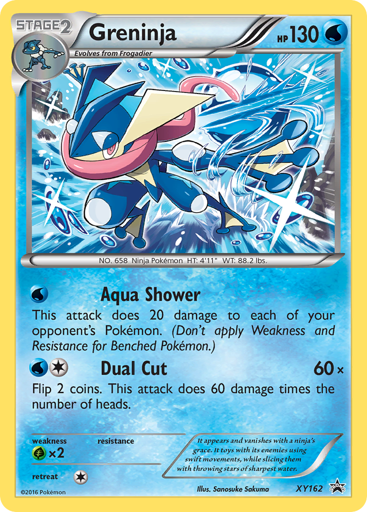 Greninja (XY162) [XY: Black Star Promos] | Gear Gaming Bentonville