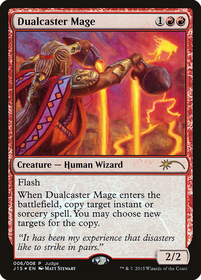Dualcaster Mage [Judge Gift Cards 2015] | Gear Gaming Bentonville