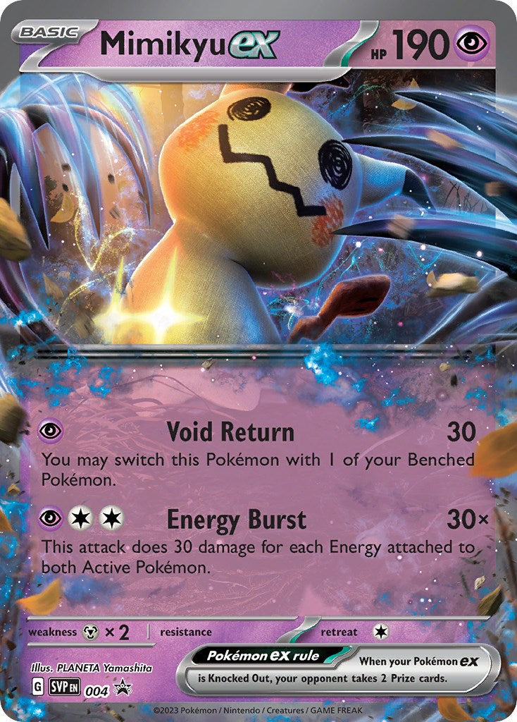 Mimikyu ex (004) (Jumbo Card) [Scarlet & Violet: Black Star Promos] | Gear Gaming Bentonville