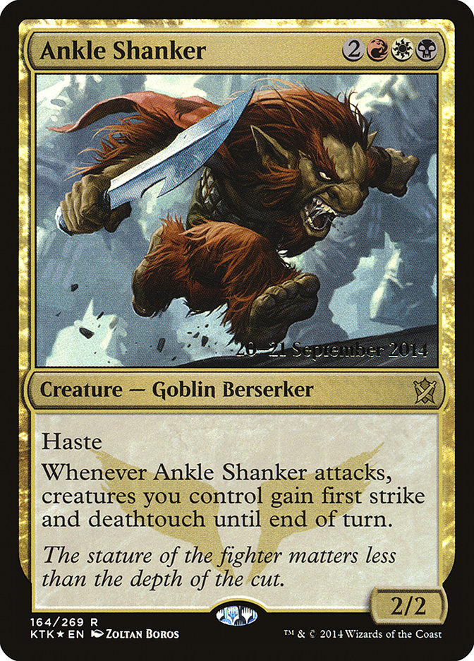 Ankle Shanker [Khans of Tarkir Prerelease Promos] | Gear Gaming Bentonville