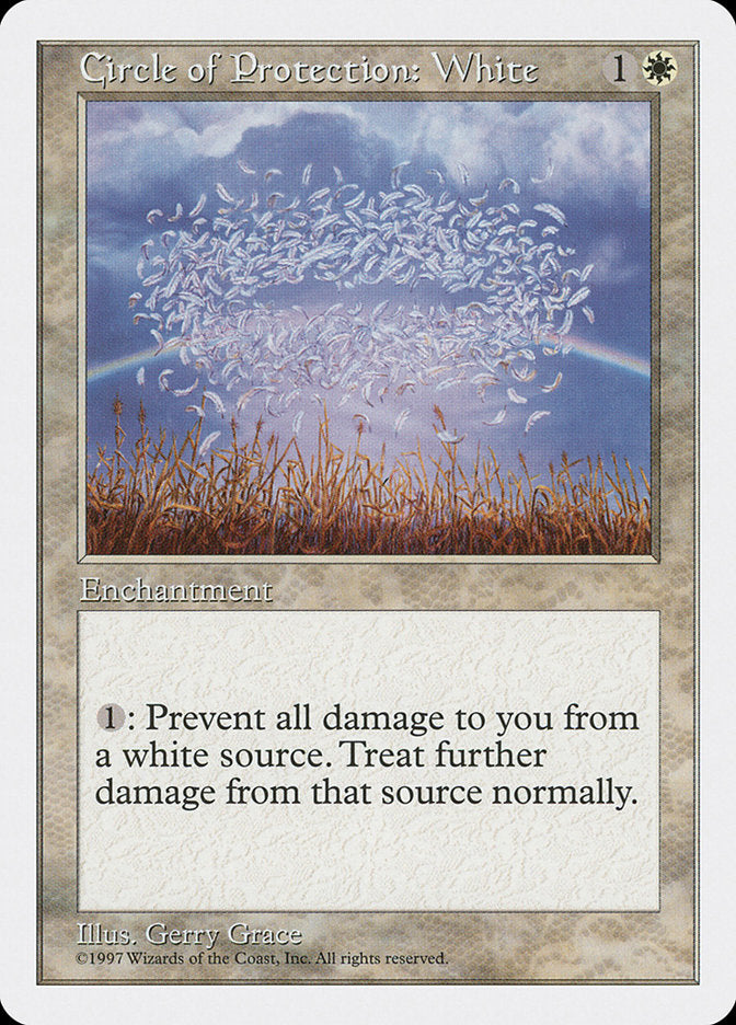 Circle of Protection: White [Fifth Edition] | Gear Gaming Bentonville
