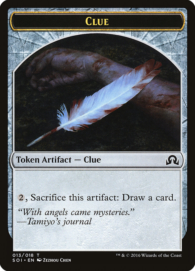 Clue Token (013/018) [Shadows over Innistrad Tokens] | Gear Gaming Bentonville