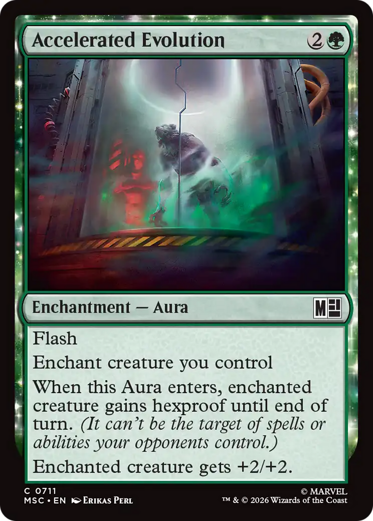 Accelerated Evolution [Marvel Super Heroes Commander] | Gear Gaming Bentonville