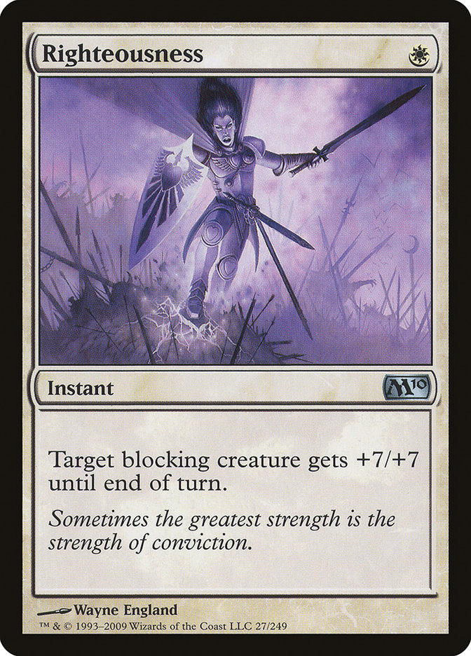 Righteousness [Magic 2010] | Gear Gaming Bentonville