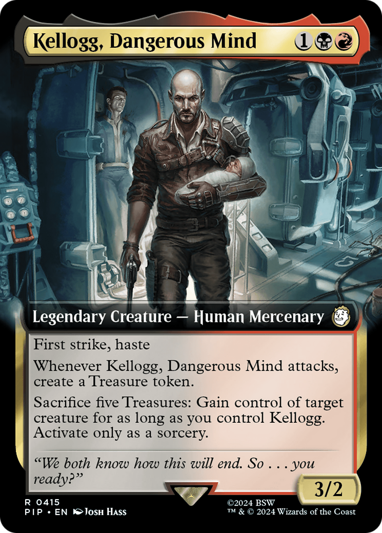 Kellogg, Dangerous Mind (Extended Art) [Fallout] | Gear Gaming Bentonville