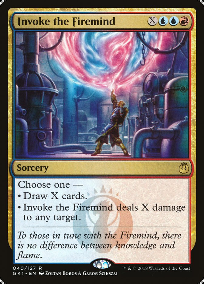 Invoke the Firemind [Guilds of Ravnica Guild Kit] | Gear Gaming Bentonville