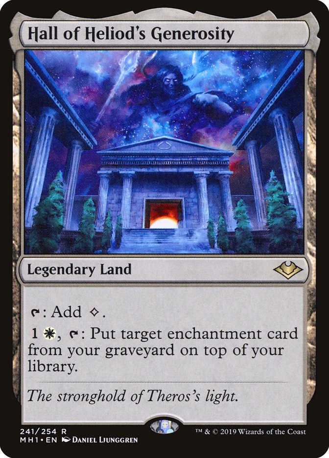 Hall of Heliod's Generosity [Modern Horizons] | Gear Gaming Bentonville