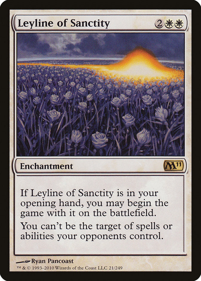 Leyline of Sanctity [Magic 2011] | Gear Gaming Bentonville