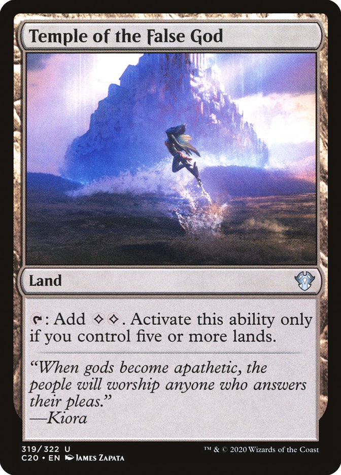 Temple of the False God [Commander 2020] | Gear Gaming Bentonville