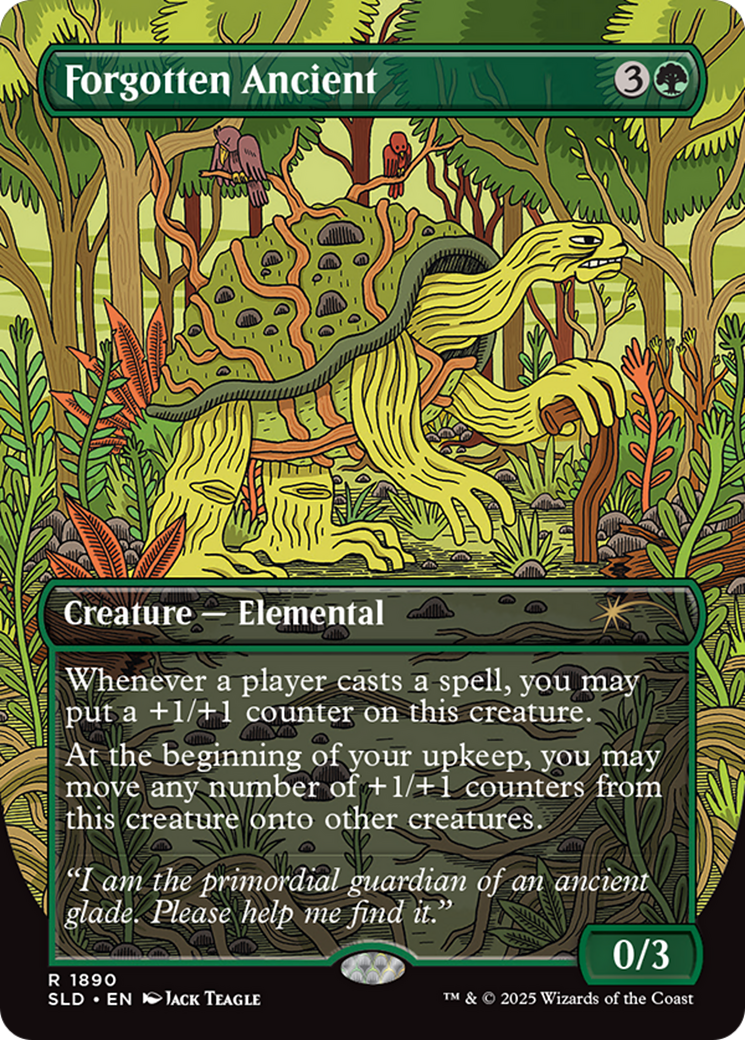 Forgotten Ancient (Rainbow Foil) [Secret Lair Drop Series] | Gear Gaming Bentonville