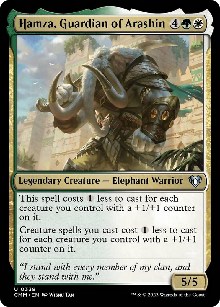 Hamza, Guardian of Arashin [Commander Masters] | Gear Gaming Bentonville